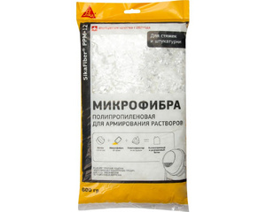 Микрофибра полипропиленовая для армирования растворов SikaFiber PPM-12, 600 г